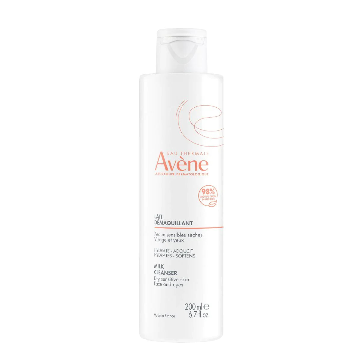 Avene Gentle Milk Cleanser 200ml