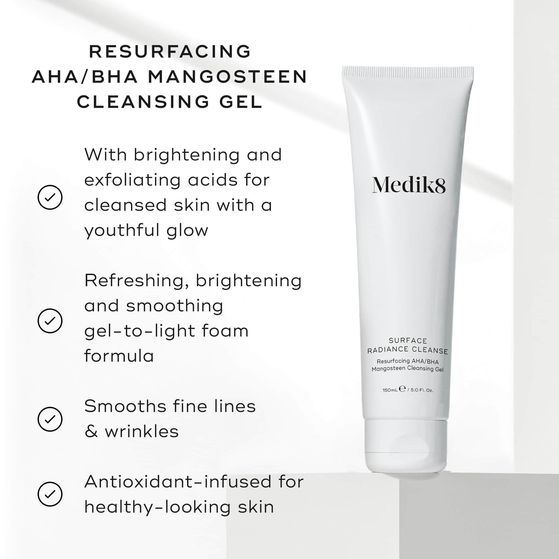 Medik8 Surface Radiance Cleanse 150ml