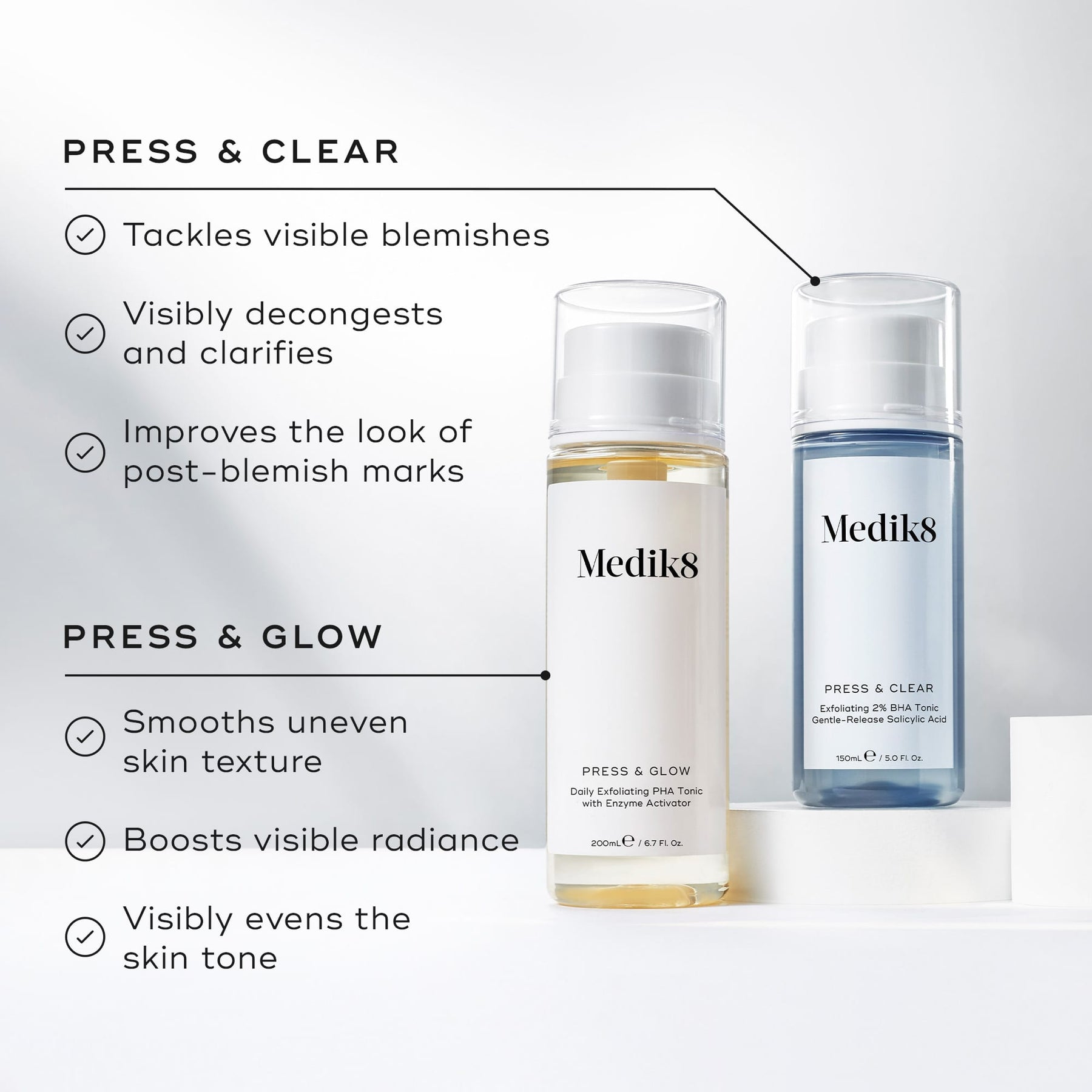 Medik8 Press & Glow 200ml