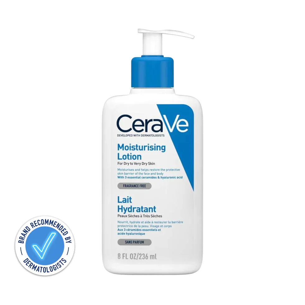 CeraVe Moisturising Lotion with Hyaluronic Acid & Ceramides for Normal to Very Dry Skin 236ml