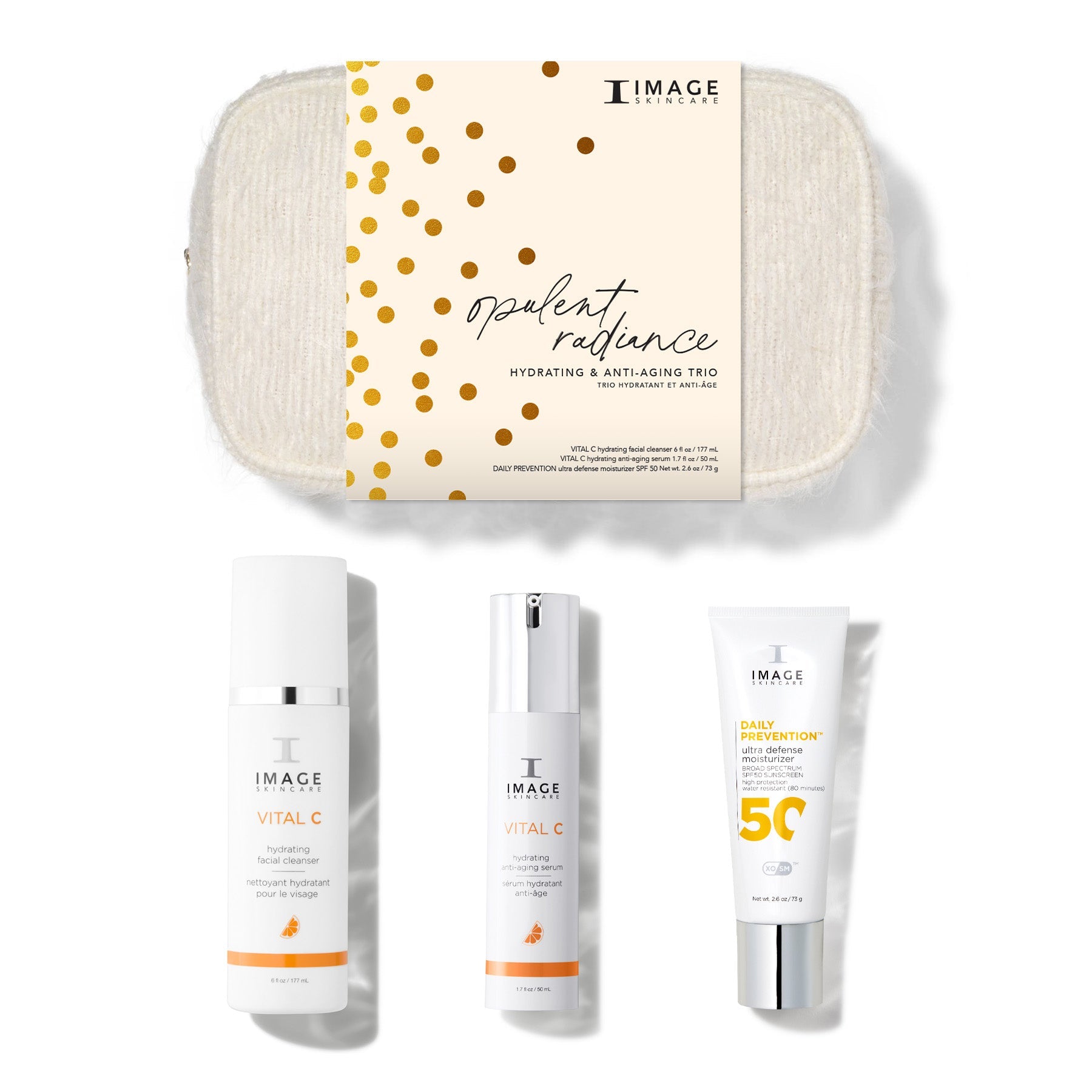 Image Opulent Radiance Gift Set with Free Bag (SPF 50)