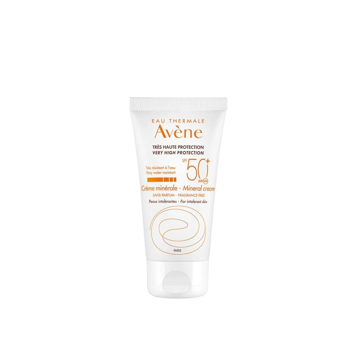 Avene Very High Protection Mineral Fluid SPF50+ Sun Cream for Intolerant Skin 40ml