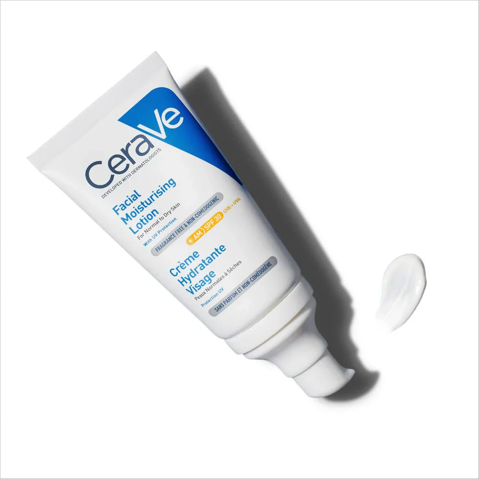 CeraVe AM Facial Moisturising Lotion SPF 30 Normal to Dry Skin 52ml