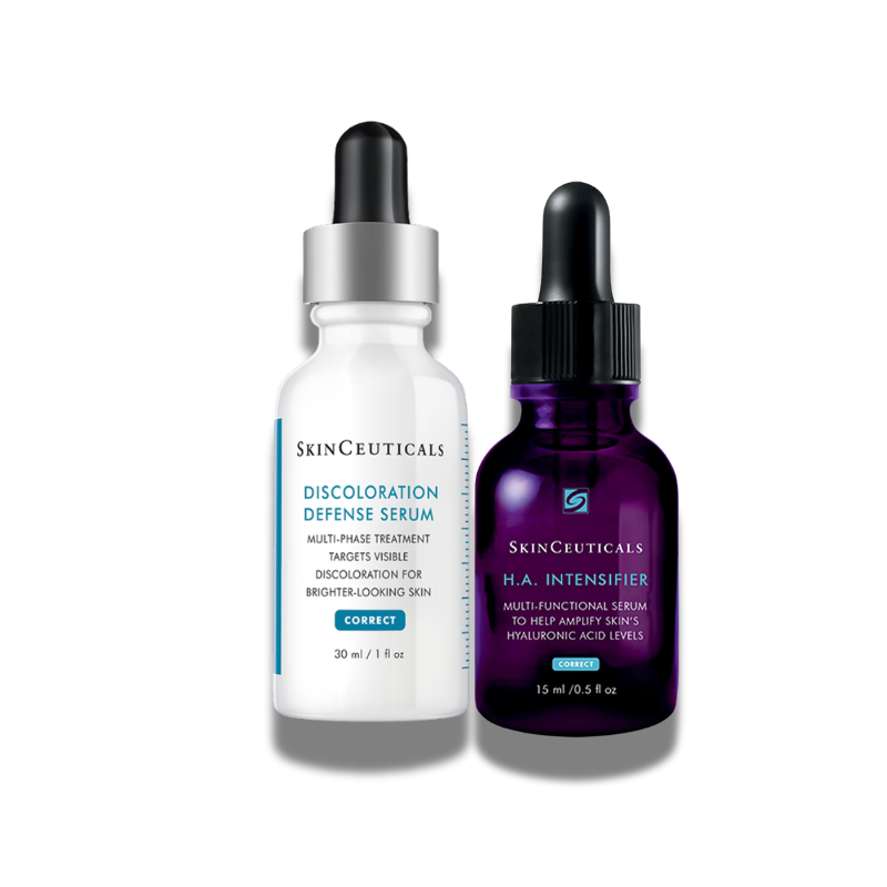 SkinCeuticals Discoloration Defense 30ml + HA Intensifier 15ml FREE
