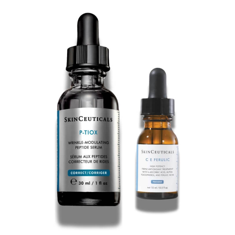 SkinCeuticals P-TIOX 15mL＋C E Ferulicセット Skinceuticals Bundle: P-Tiox 30ml+ CE Ferulic 15ml FREE