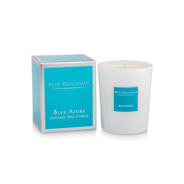 MAX BENJAMIN BLUE AZURE LUXURY NATURAL CANDLE