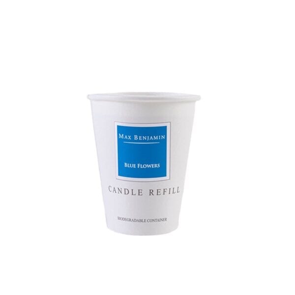 MAX BENJAMIN BLUE FLOWERS LUXURY NATURAL CANDLE REFILL