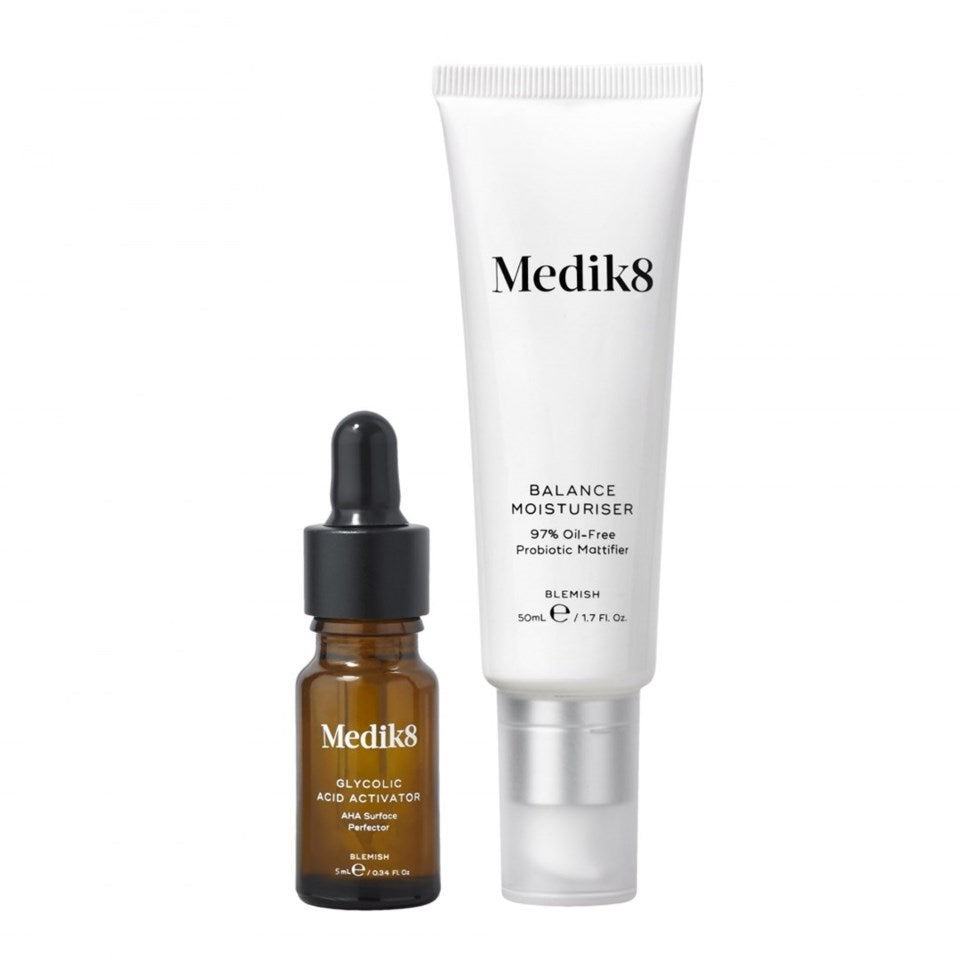 Medik8 Balance Moisturiser & Glycolic Acid Activator 50ml