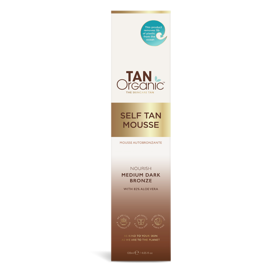 TAN ORGANIC Self Tan Mousse Medium Dark Bronze 120ml