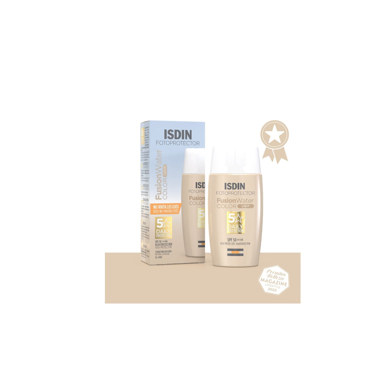 ISDIN Fusion Water Light Color SPF50 50ml