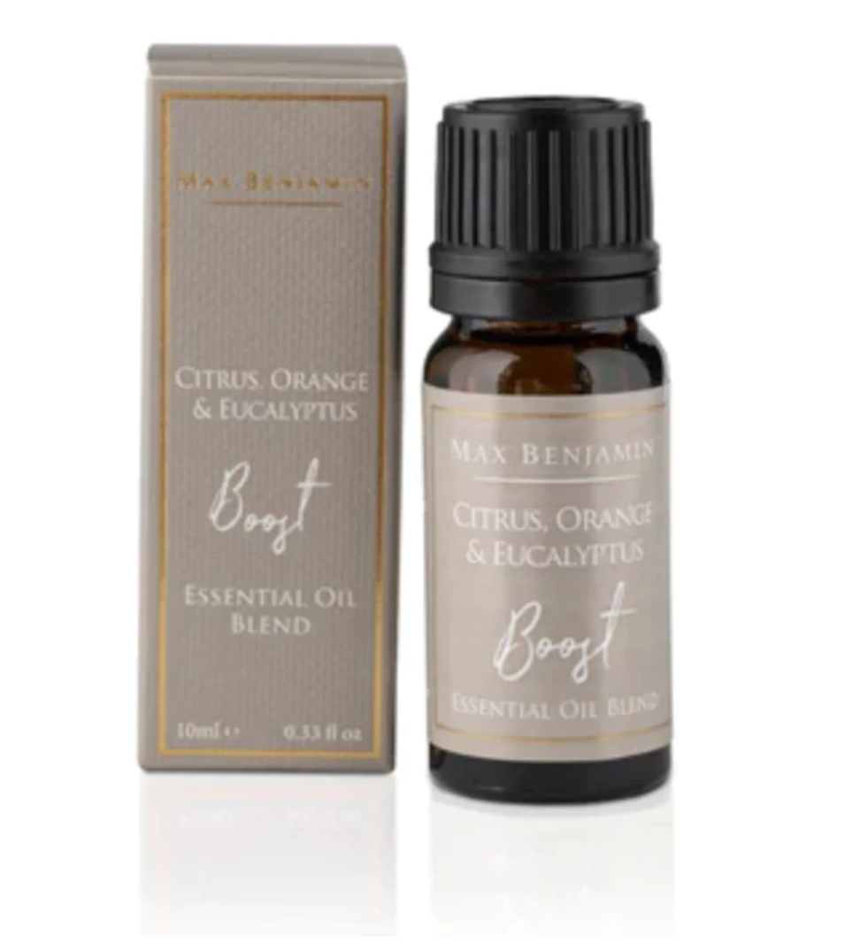 Max Benjamin 'Boost' Citrus, Orange & Eucalyptus Essential Oil