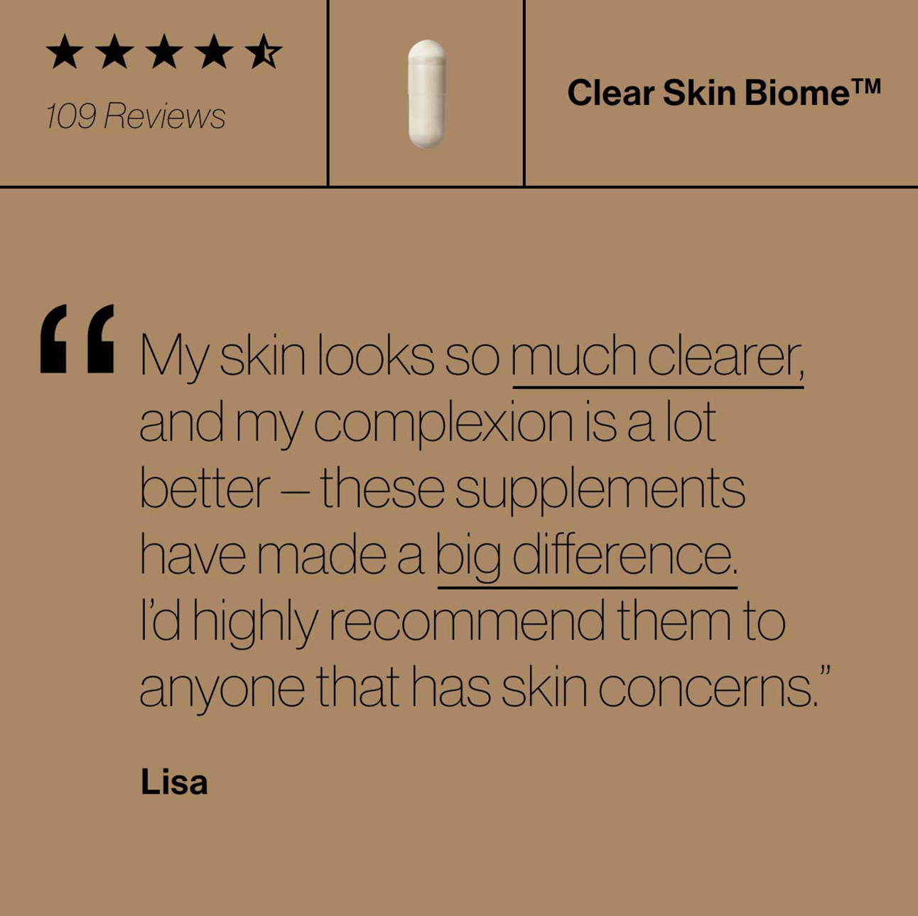 Advanced Nutrition Programme Skin Clear Biome (60 Capsules)