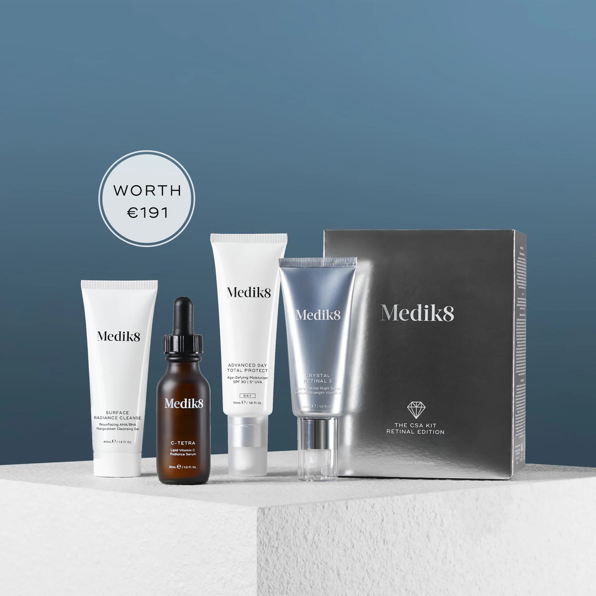 Medik8 THE CSA KIT RETINAL EDITION FOR MEN