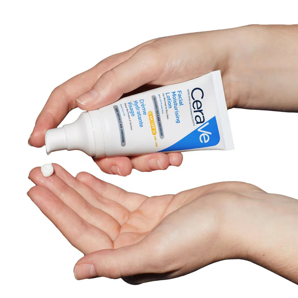 CeraVe AM Facial Moisturising Lotion SPF 30 Normal to Dry Skin 52ml