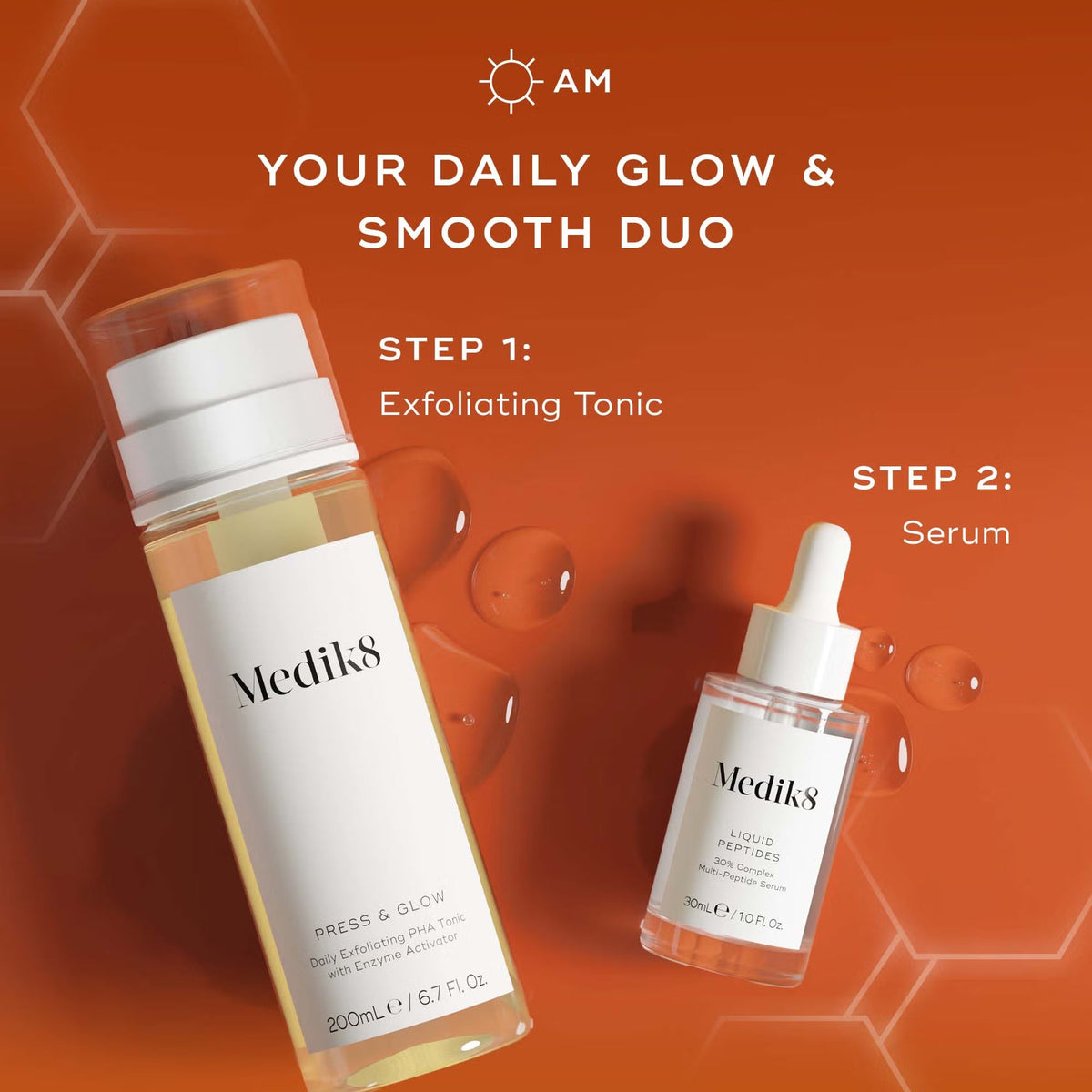 Medik8 Luminous Lift - Instant Glow & Smooth Duo