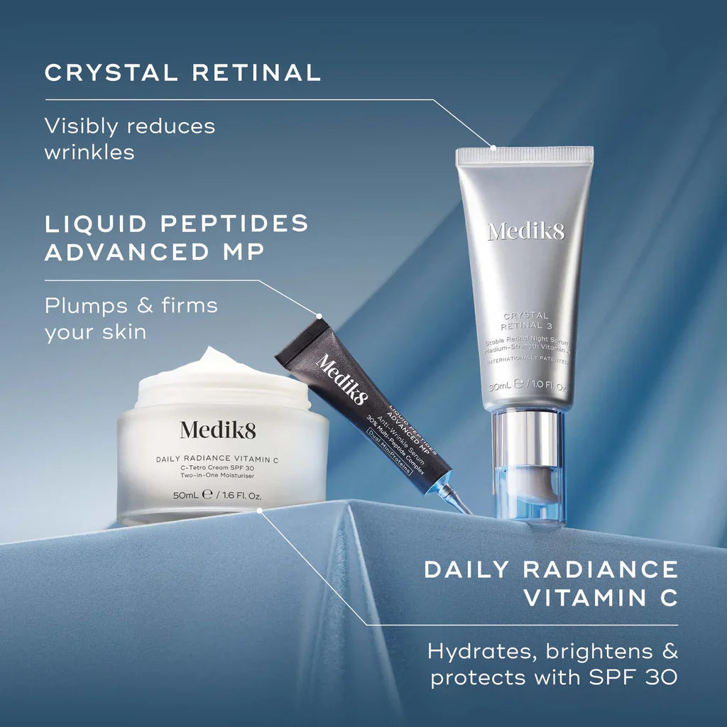 Medik8 Rejuvenation Reset - Age-Defying & Radiance Boosting Trio