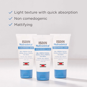 ISDIN Nutradeica Facial Gel-Cream Seborrheic Skin 50ml
