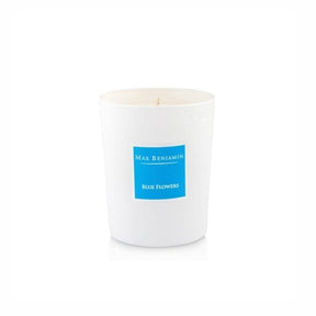 MAX BENJAMIN BLUE FLOWERS LUXURY NATURAL CANDLE