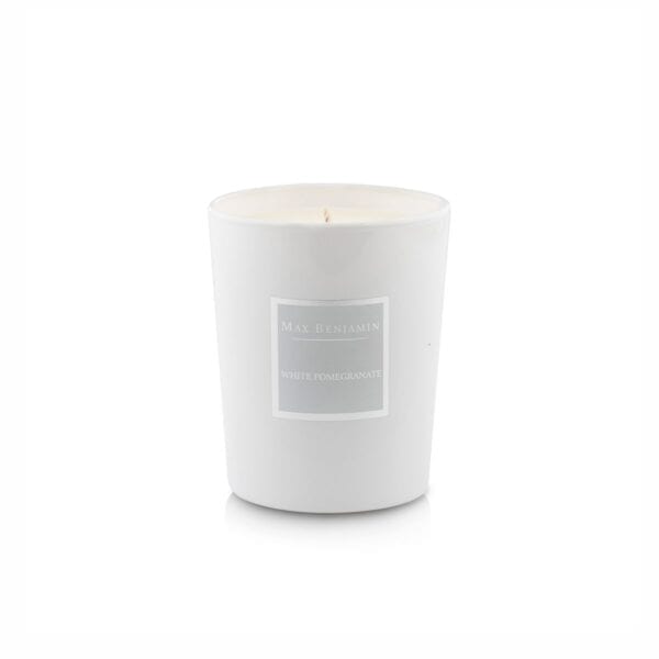 Max Benjamin White Pomegranate Luxury Natural Candle