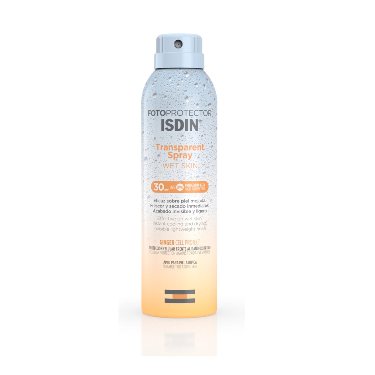 ISDIN Fotoprotector Transparent Spray Wet Skin SPF30 250ml